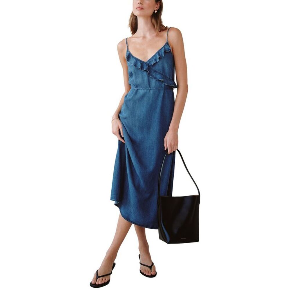 Bella Dahl Womens Cami Midi Dress